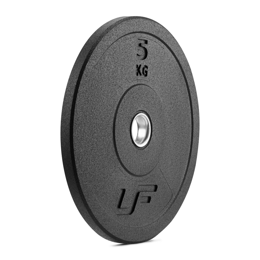Olympische Gewichtsscheibe Bumper 5 KG - UpForm – Ansicht 2