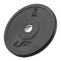 Olympische Gewichtsscheibe Bumper 5 KG - UpForm – Ansicht 1