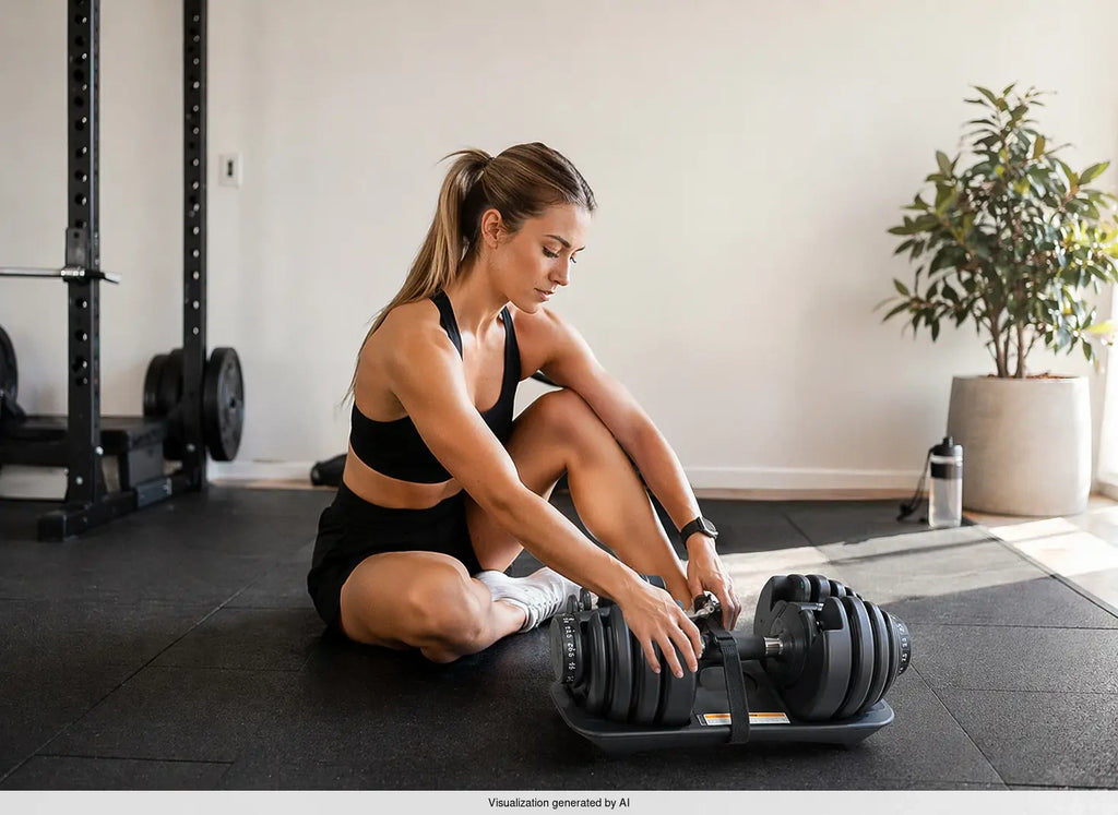 Hantel verstellbar 5 - 40 kg - UpForm – Ansicht 3