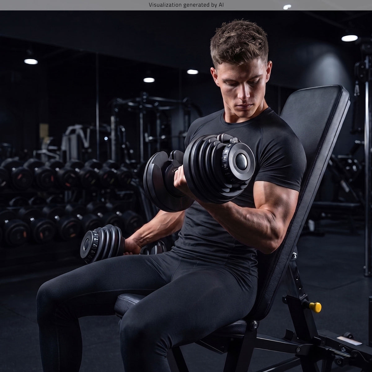 Hantel verstellbar 5 - 40 kg - UpForm – Ansicht 4
