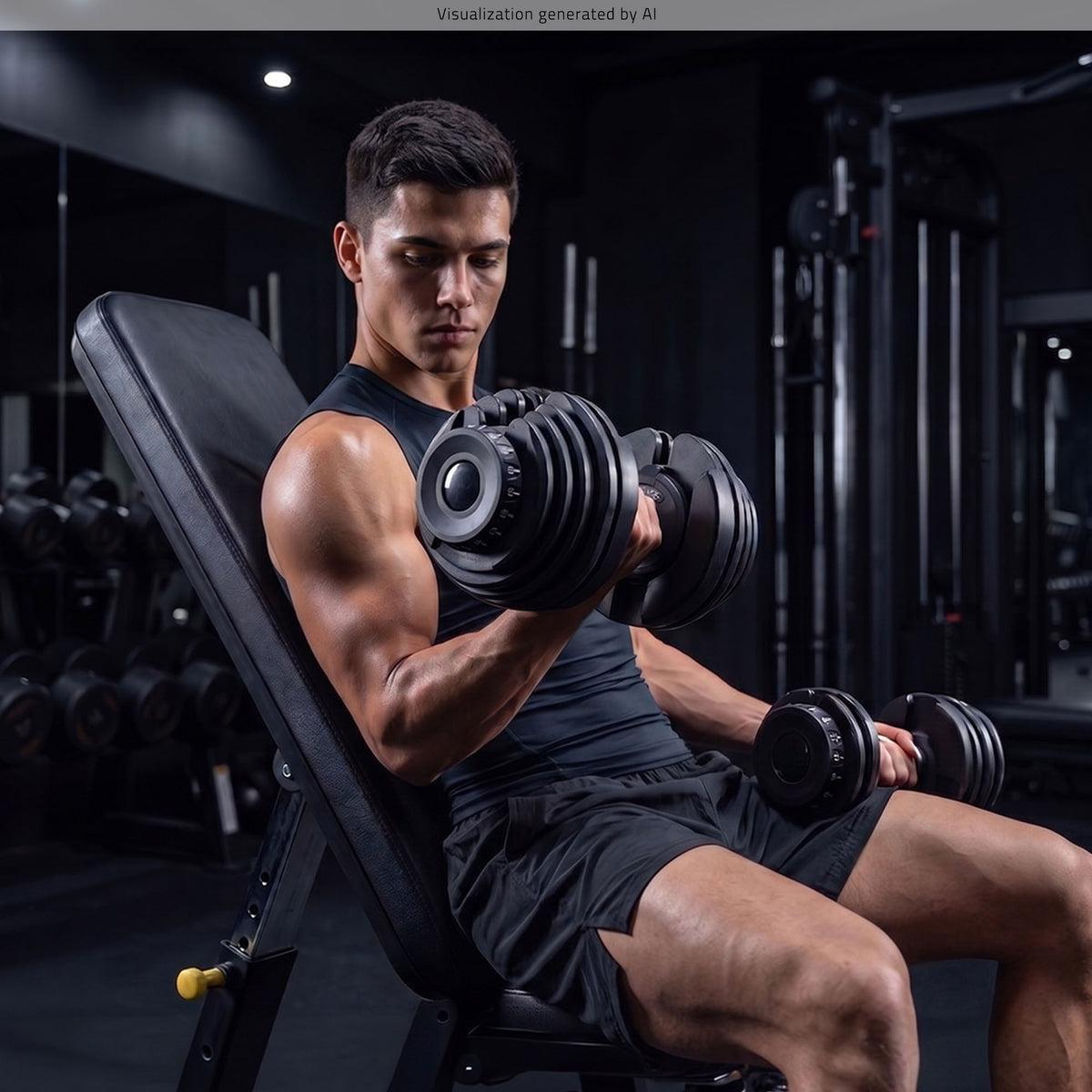 Hantel verstellbar 5 - 40 kg - UpForm – Ansicht 5