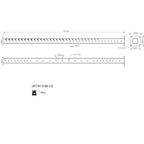 Hauptsäule 190 cm für RIG PRO 80x80 - UpForm – Ansicht 4