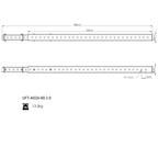 150cm Verlängerungssäule für RIG PRO 80x80 - UpForm – Ansicht 4