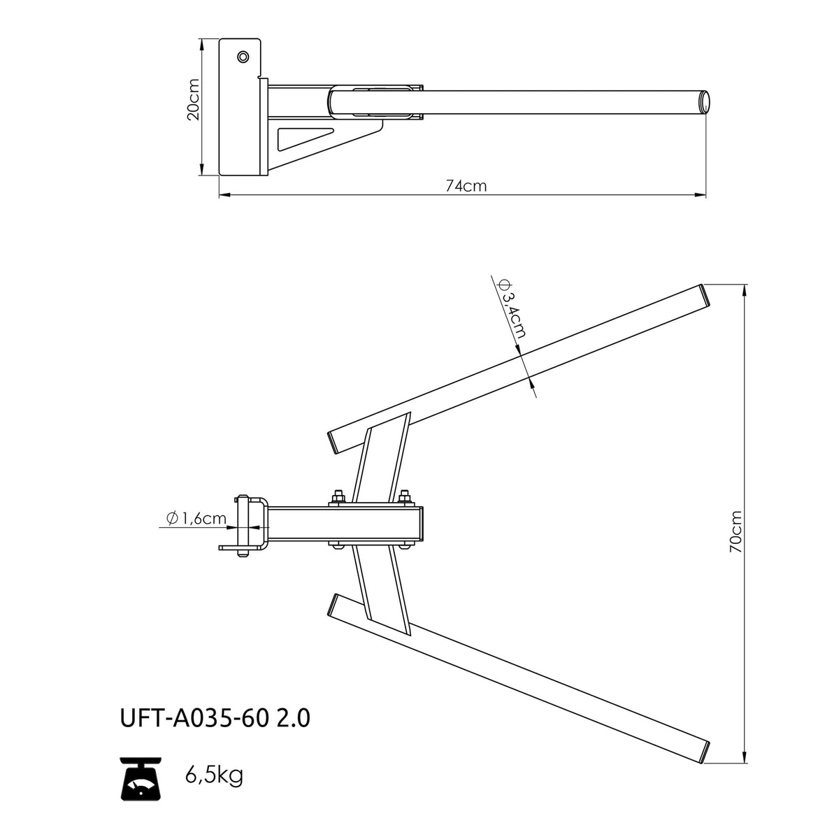 DIP-Station für RIG COMPACT 60x60 - UpForm – Ansicht 3