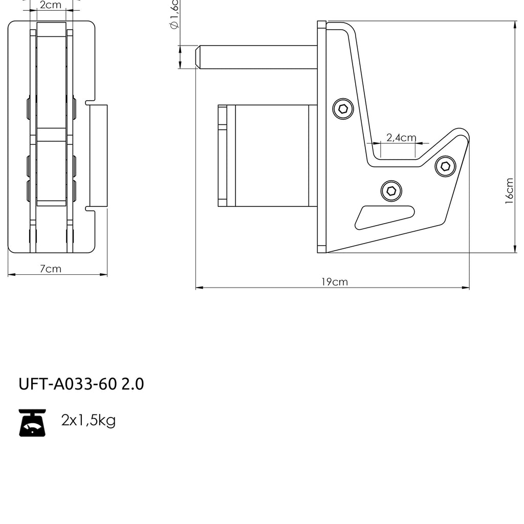 RIG COMPACT 60x60 - UpForm – Ansicht 4