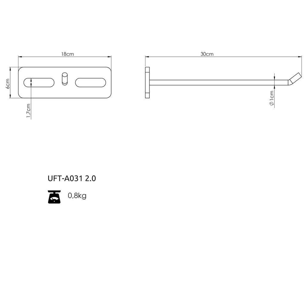 Hülle für Fitness- Zubehör für RIG PRO 80x80 - UpForm – Ansicht 4