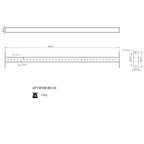 Träger mit 180 cm-Loch für RIG PRO 80x80 - UpForm – Ansicht 4