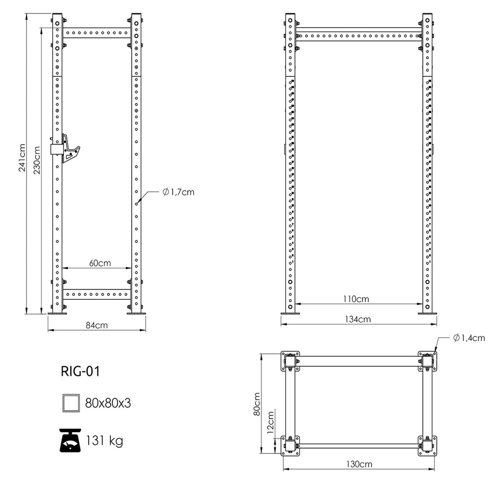 Power Cage PRO UFT-RIG-01 - UpForm – Ansicht 5