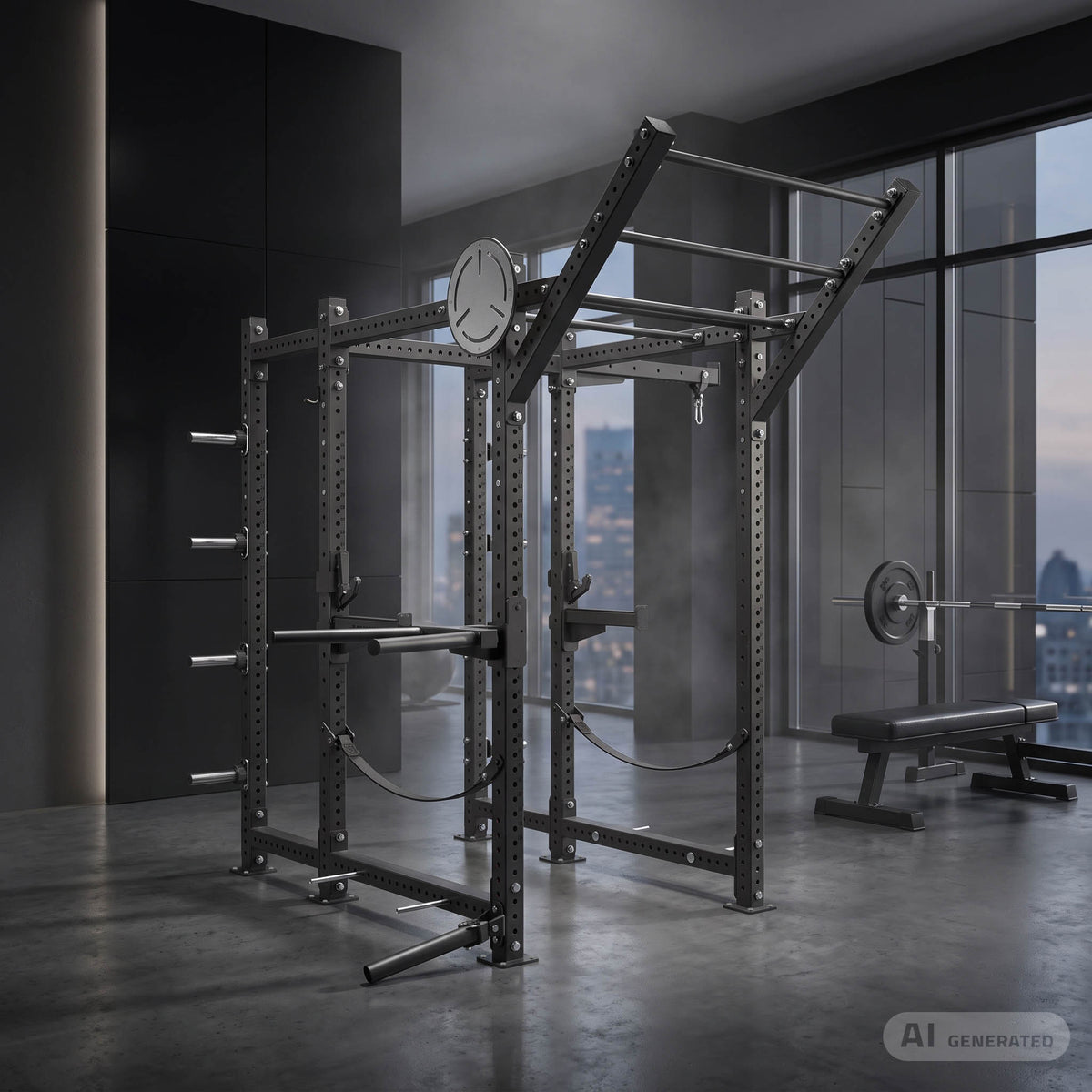 Power Cage PRO UFT-RIG-03 mit Zubehör - UpForm – Ansicht 2