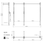 Power Cage PRO UFT-RIG-05 mit Zubehör - UpForm – Ansicht 8