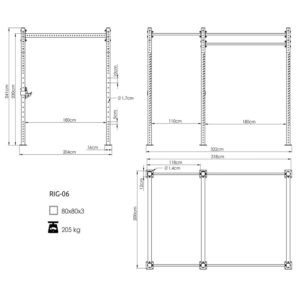 Power Cage PRO UFT-RIG-06 - UpForm – Ansicht 5