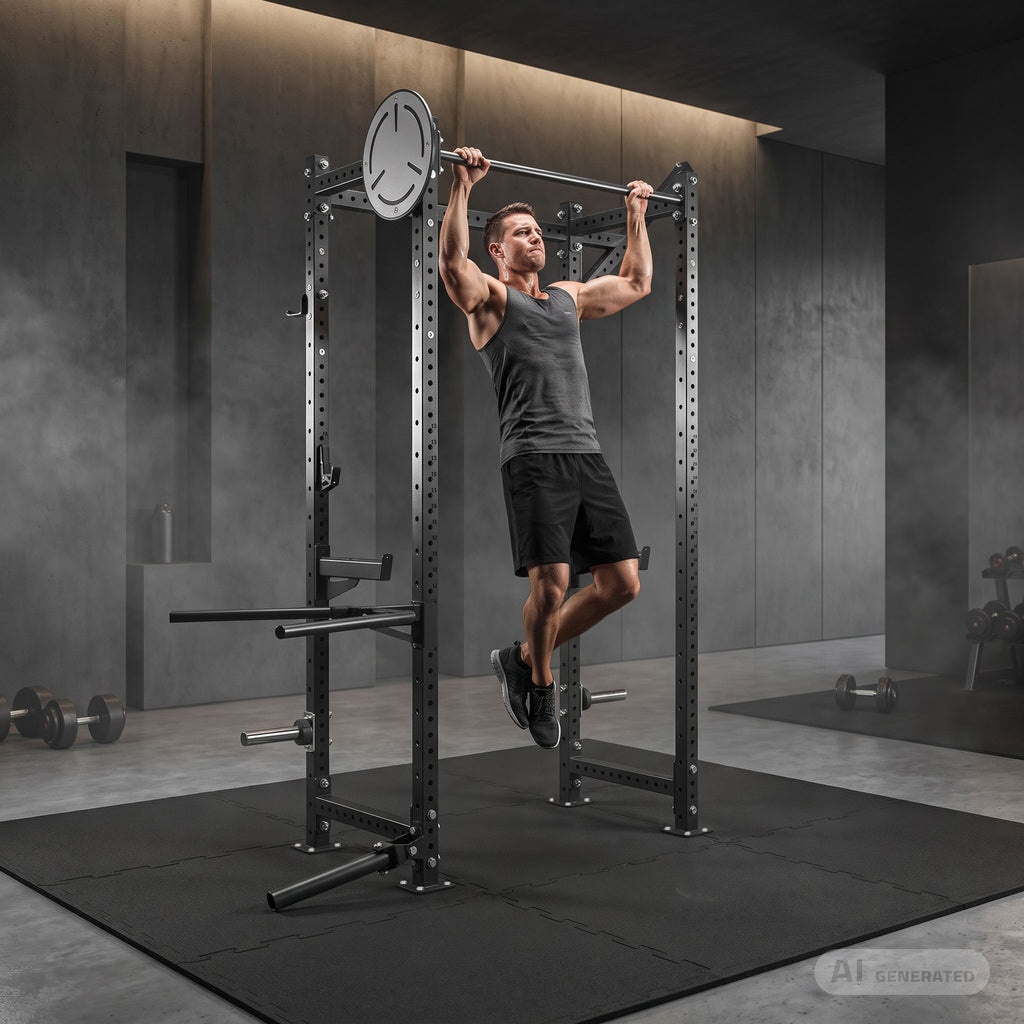 Power Cage COMPACT UFT-RIG-09 mit Zubehör - UpForm – Ansicht 2