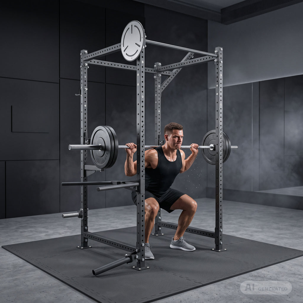 Power Cage COMPACT UFT-RIG-10 mit Zubehör - UpForm – Ansicht 3