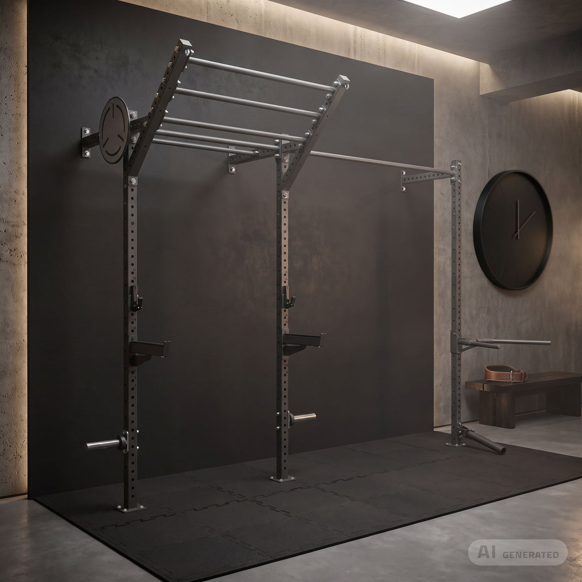 Power Cage COMPACT UFT-RIG-12 mit Zubehör - UpForm – Ansicht 2