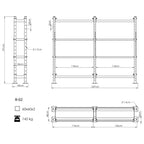 Modulares Zubehör-Regal COMPACT R-02 - UpForm – Ansicht 5