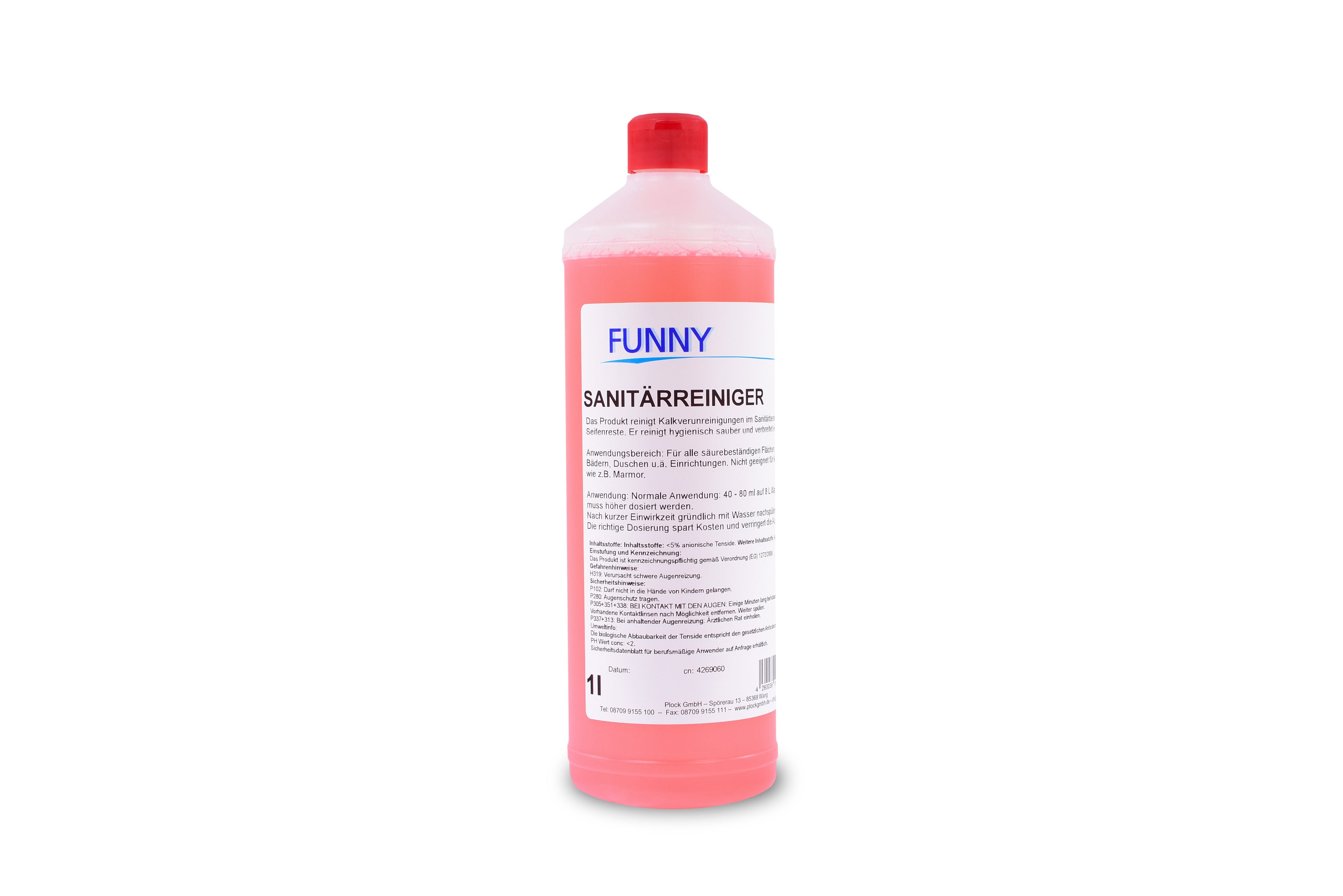 Sanitärreiniger, 12 x 1 l