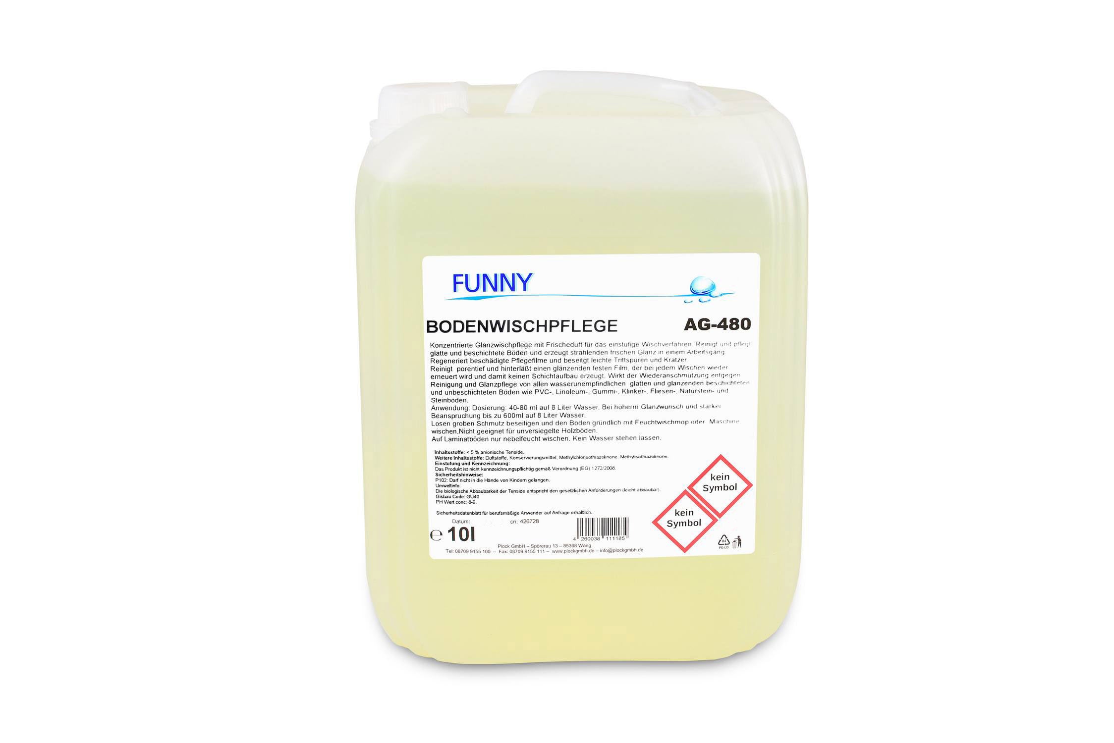 Bodenwischpflege, 10 l