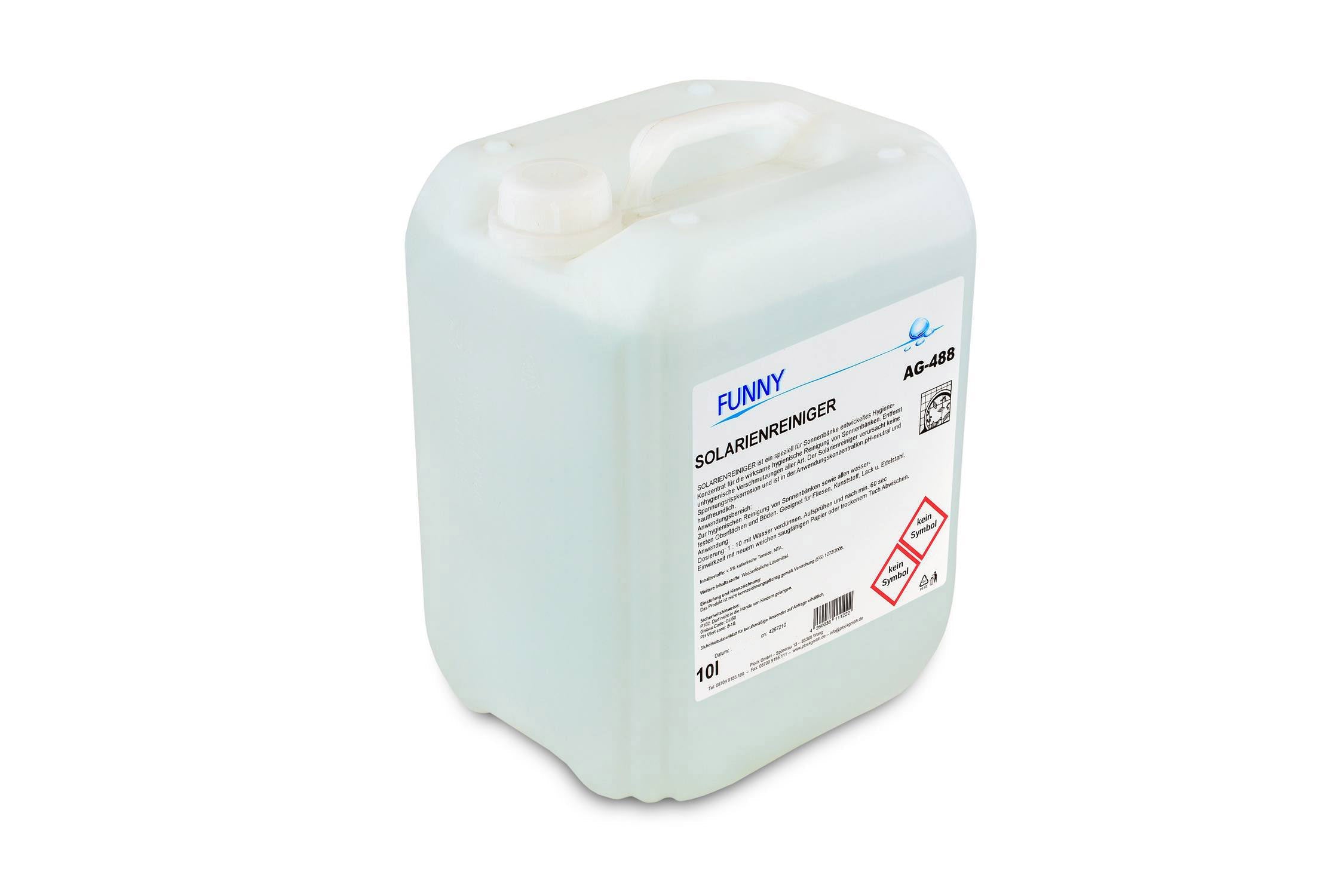 Solariumreiniger, 10 l