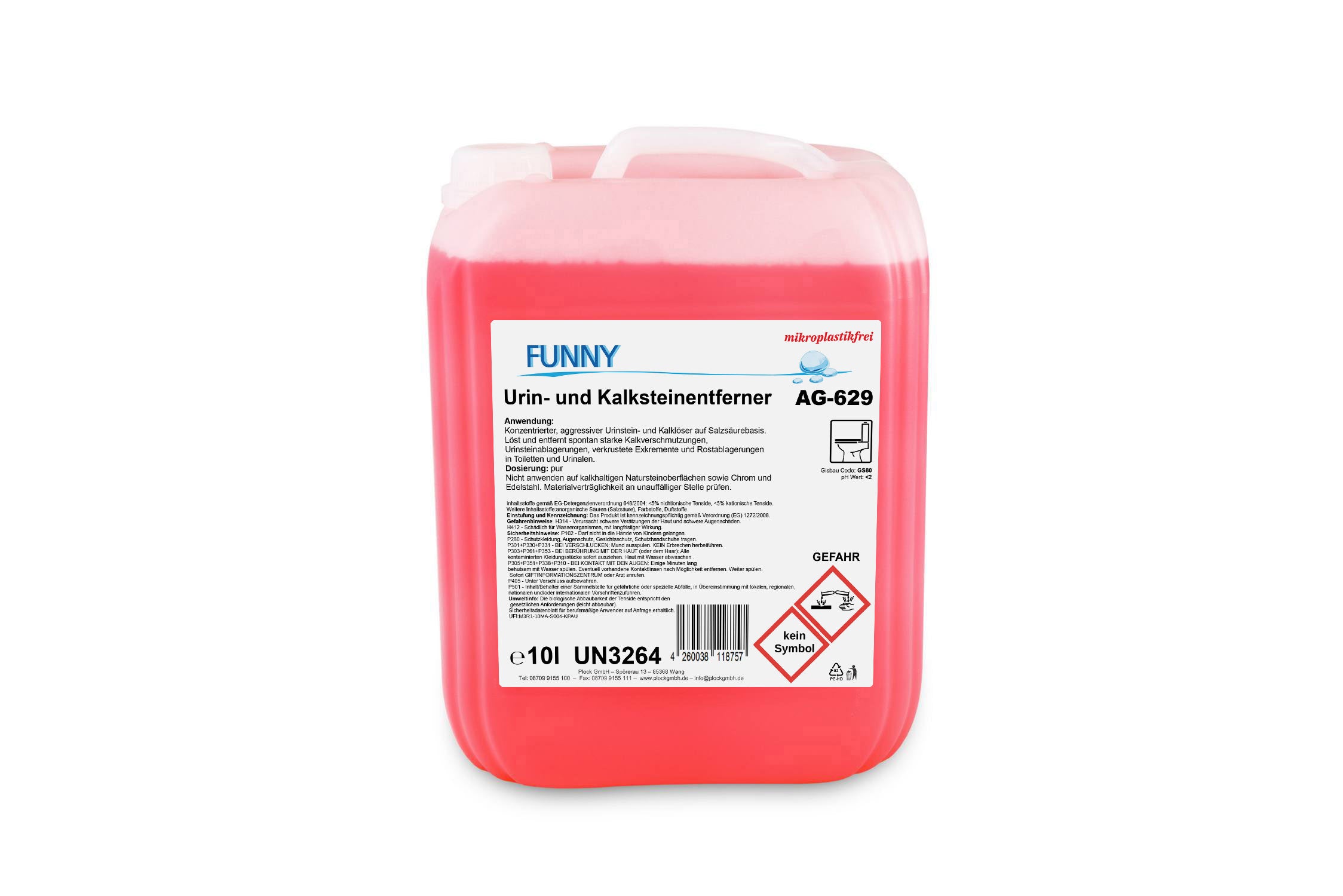 Urin- und Kalksteinentferner, 10 l