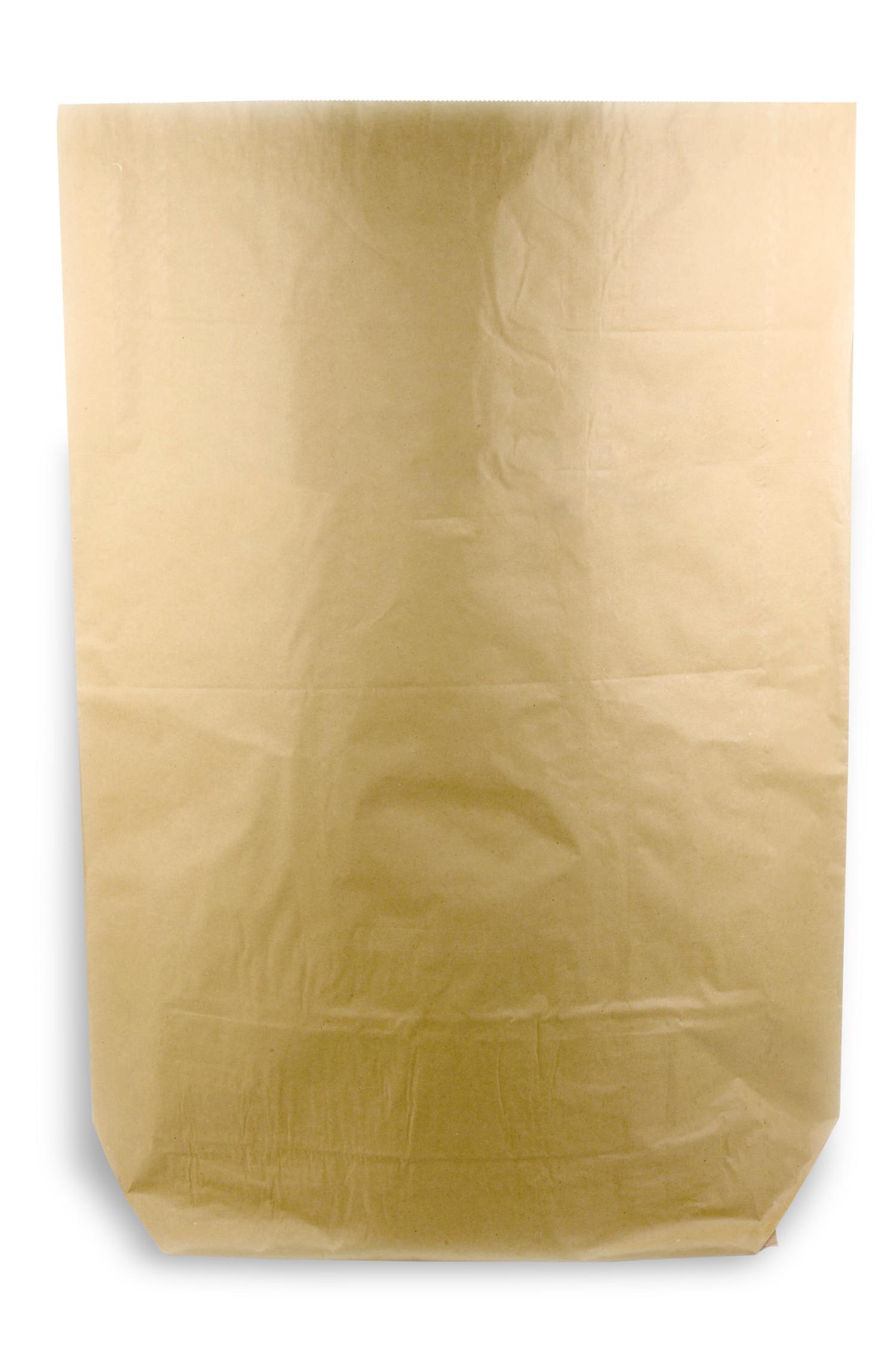 120 l Papiermüllsäcke, braun, 2-lagig