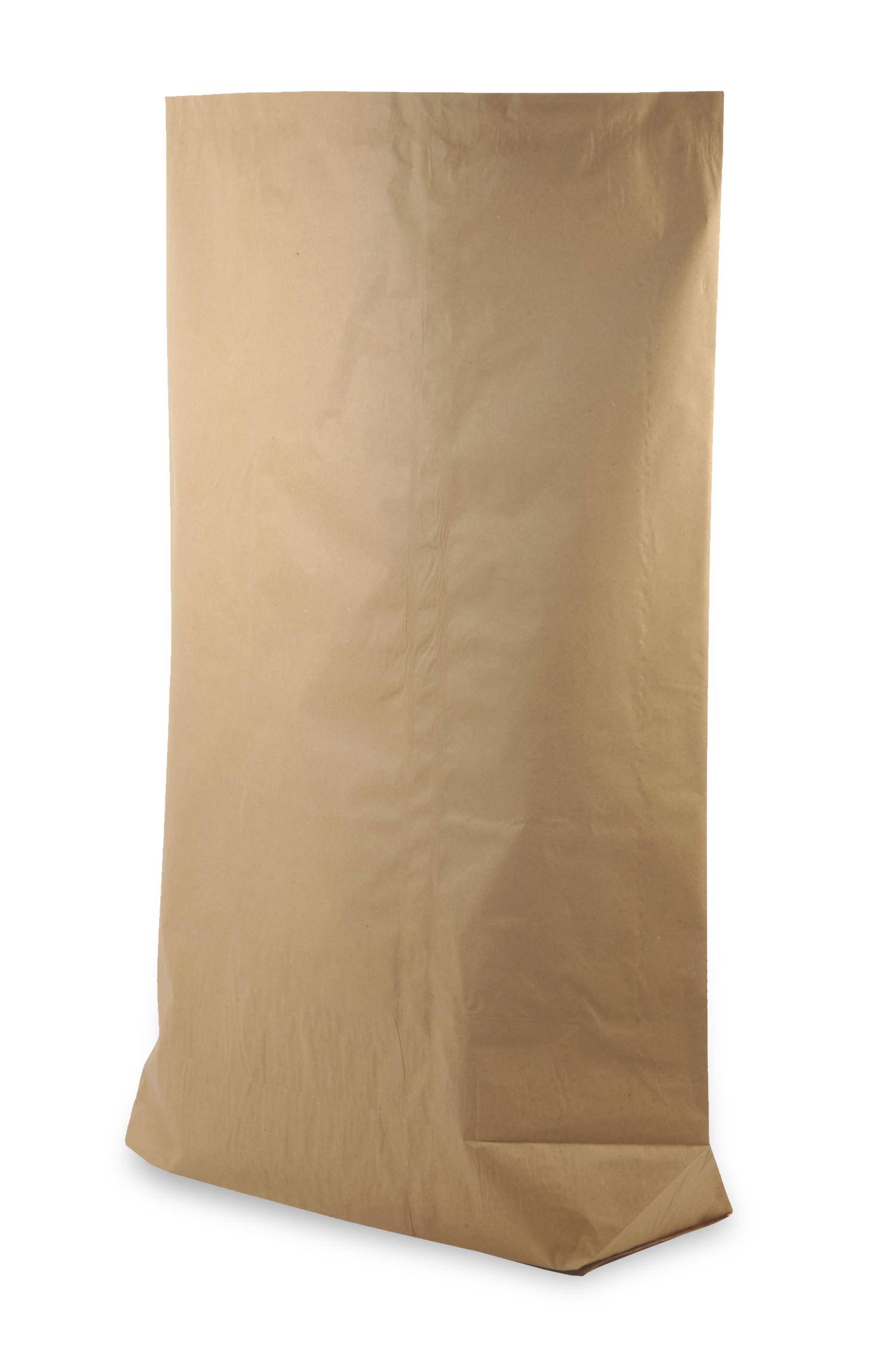 120 l Papiermüllsäcke, braun, 2-lagig