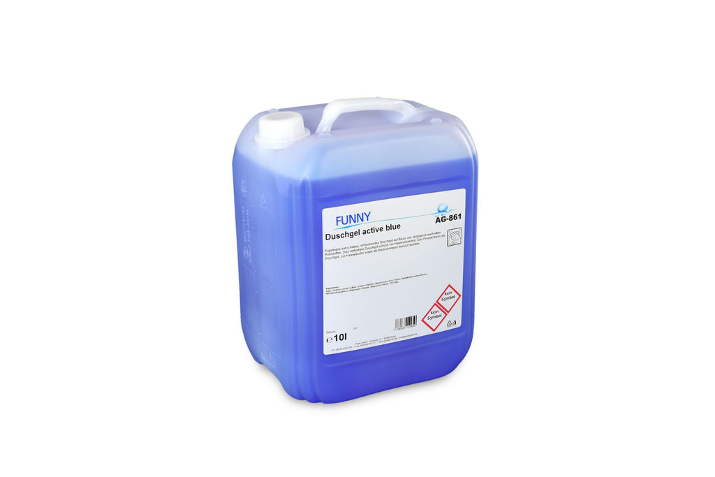 Duschgel, 10 l, active blue