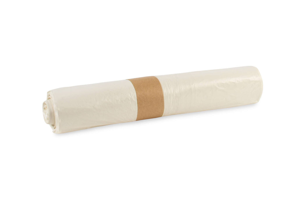 LDPE-Regenerat Müllbeutel extra, weiß, 90 l