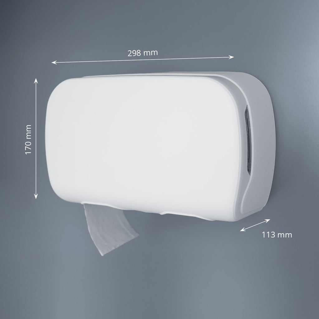 Toilettenpapierspender, für 2 Rollen