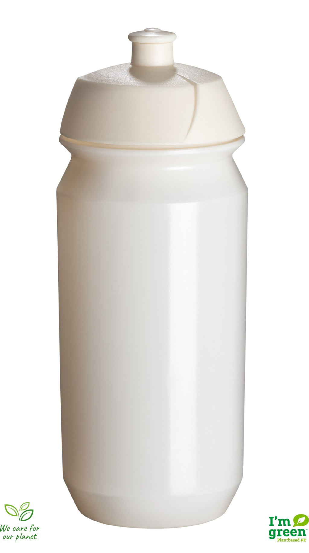 Shiva O2 Fitness Trinkflasche 500 ml – off white