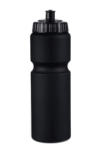 Green-Line Team-Trinkflasche 750 ml in schwarz mit Softtouch-Oberfläche