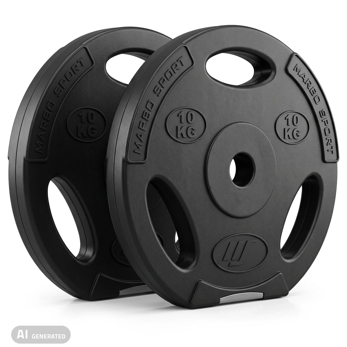 Gewichtsscheiben-Set 2 × 10 kg aus Komposit – Marbo Sport