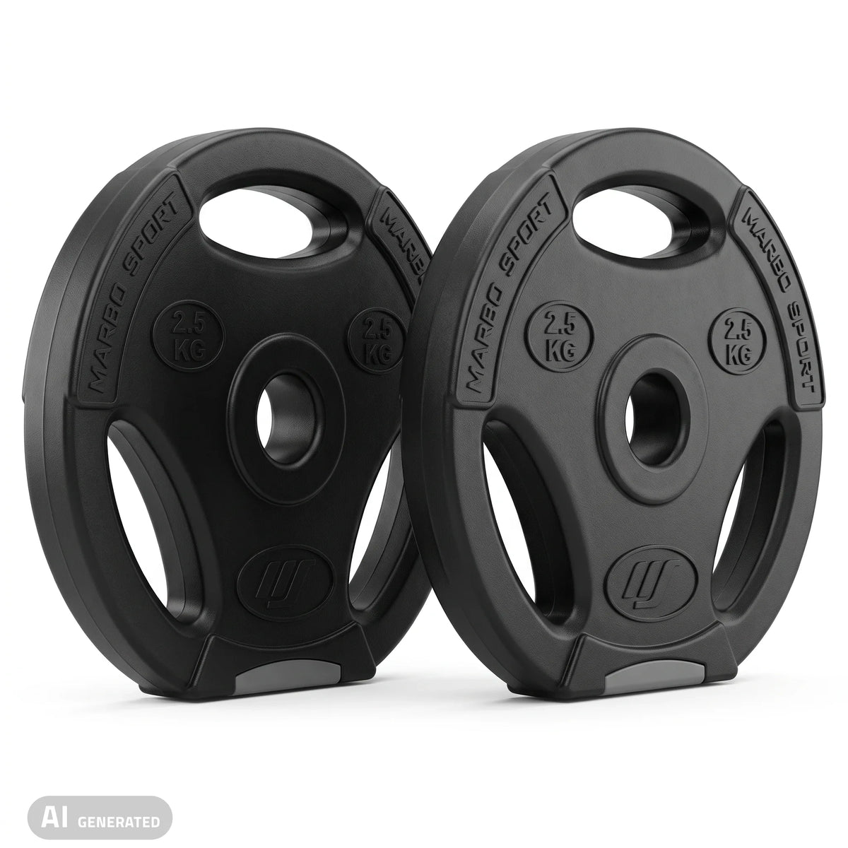 Gewichtsscheiben-Set 2 × 2,5 kg aus Komposit – Marbo Sport