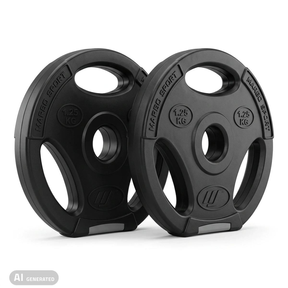 Gewichtsscheiben-Set 2 × 1,25 kg aus Komposit – Marbo Sport