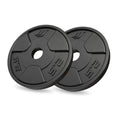 Gewichtsscheiben-Set 2 × 2,5 kg aus Gusseisen – Marbo Sport