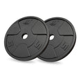 Gewichtsscheiben-Set 2 × 5 kg aus Gusseisen – Marbo Sport